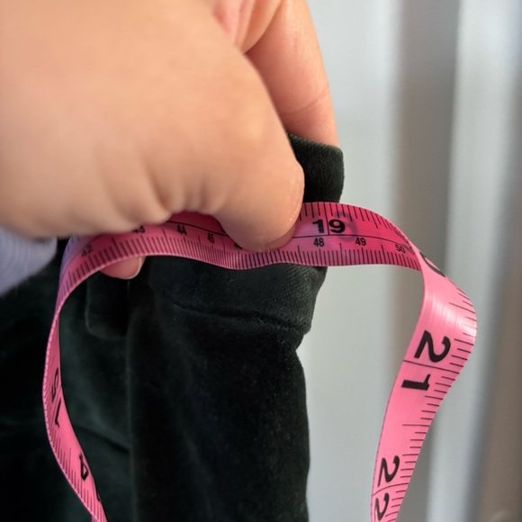 LOFT Deep Green Velvet Trousers - Picture 5 of 7